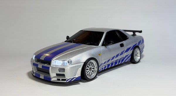 1:18 Nissan GTR R34 Rc Drift Car