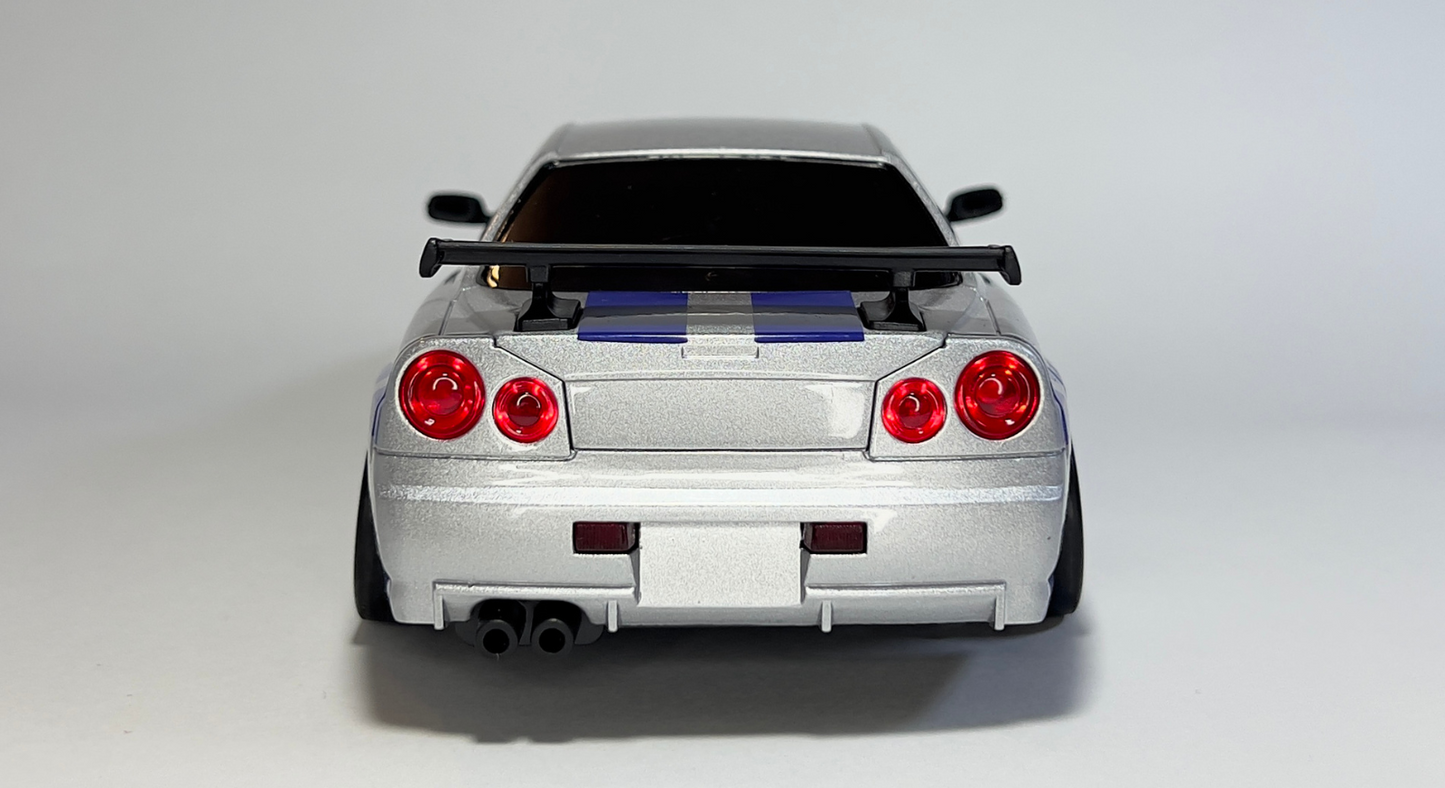1:18 Nissan GTR R34 Rc Drift Car