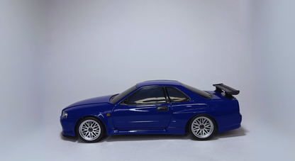 1:18 Nissan GTR R34 RC Drift Car