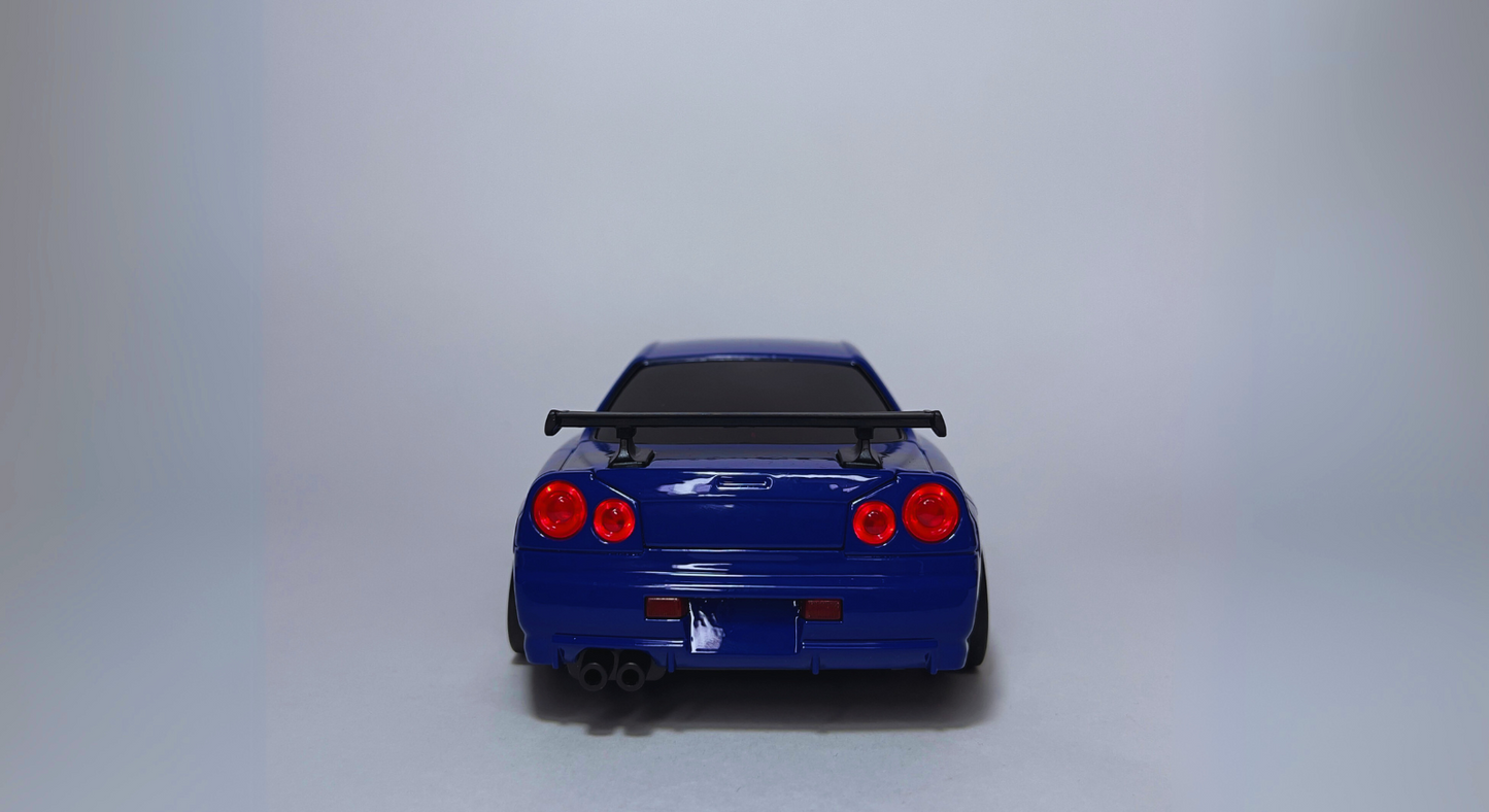 1:18 Nissan GTR R34 RC Drift Car